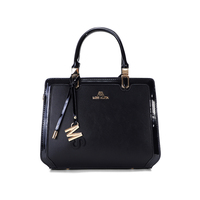 Tas Tangan Wanita Grosir Custom Mewah Desainer Tekstur Anyaman Kulit PU Tas Selempang Bahu Flap Kantor Harian Wanita