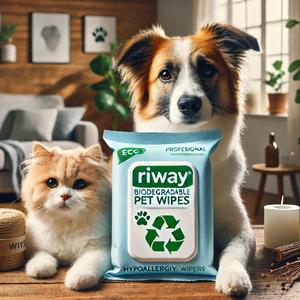 Lingettes pour animaux de compagnie BioCare PurePaws Grooming EcoPaws, jetables, avec formule <span class=keywords><strong>anti</strong></span>-acariens, sans alcool, hypoallergéniques, douces, non tissées - Product Image 2