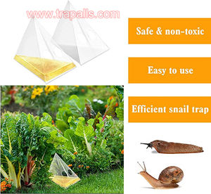Trampa para Caracoles y Babosas Desechable, Ecológica, Transparente, <span class=keywords><strong>de</strong></span> PE Ligero, para Jardín y Exteriores, Control <span class=keywords><strong>de</strong></span> Insectos - Product Image 6