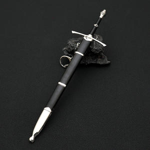 <span class=keywords><strong>El</strong></span> Señor DE LOS Anillos, armas de cine y televisión, espada Aragorn Ranger, 22cm, modelo de juguete, llavero, decoración de Metal - Product Image 6