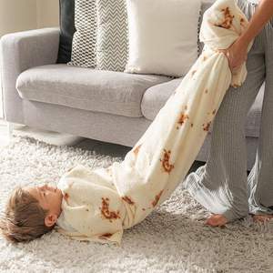 Couverture Bébé Personnalisée en Forme de Tortilla de Burrito, Douce en Flanelle, pour Tout-Petits Garçons et Filles, Cadeau d'<span class=keywords><strong>Hiver</strong></span>, Couverture Chaude à Envelopper - Product Image 5