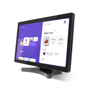 Écran tactile Full HD de 21,5 <span class=keywords><strong>pouces</strong></span>, <span class=keywords><strong>PC</strong></span> tactile avec support mural/support de bureau pour kiosque/POS/IA/IOT/publicité/SOP - Product Image 3