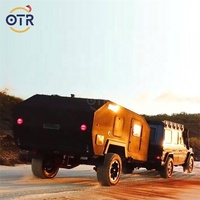 Fabriqué en usine Eco Floating Camper Window RV Mini Remorque de voyage en plein air pour le camping Port de Pyeongtaek