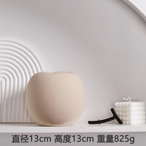 Ornement de fruits artificiels en céramique nordique avec logo personnalisé, pommes et poires, décoration de bureau à domicile - Product Image 6