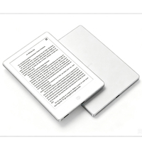 6 Inch E Ink E Reader E707 Ultra Slim 6mm 212 PPI Layar Sentuh Pembaca Ebook Sistem RTOS Mendukung Ekspansi Kartu Micro SD OEM ODM