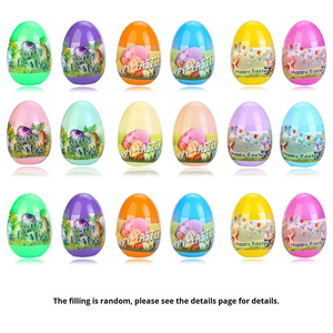 Huevo Sorpresa de Pascua con Conejito, Juguete de Cápsula, Caja Ciega, Alivio del Estrés, Huevos Coloridos para Apretar, Lotería de Fiesta, Plástico - Product Image 5