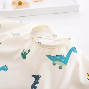 Baberos impermeables para bebé, delantal de manga larga, <span class=keywords><strong>babero</strong></span> de alimentación para niños, pintura de eructo, ropa suave de <span class=keywords><strong>dibujo</strong></span> para niños pequeños, Bandana - Product Image 2