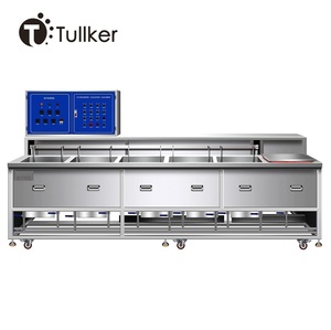 Phụ Tùng Ô Tô Bằng Thép Không Gỉ Bộ Phận Làm Sạch Bằng Sứ Chip Tullker Sáu Bồn Công Nghiệp Siêu Âm Sạch Hơn Với Khuấy Khuấy - Product Image 1