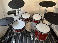 Ensemble de batterie électronique Lemon drum e, T950, tête en maille, 9 pièces