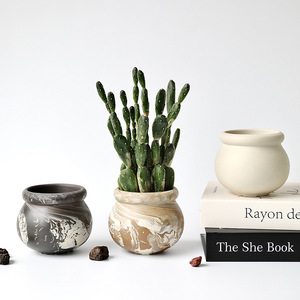 Petit pot à fleurs en céramique de style nordique respirant <span class=keywords><strong>pour</strong></span> plantes succulentes, à utiliser sur le bureau, design <span class=keywords><strong>tortue</strong></span> de montagne - Product Image 1