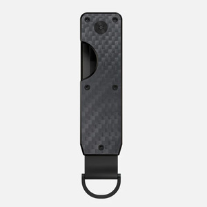 Wholesale 2026 Fast <b>Engraving</b> Printing Aluminium Organize <b>Tool</b> Key Holder Organiser With Belt Clip Aluminum Keychain Case - Product Image 4