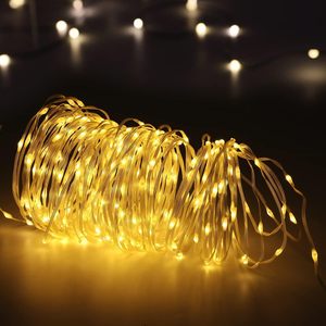 IP67 Transparent Wire Outdoor Solar Fairy <b>Lights</b> 200 LED Strong PVC Wire with 8 Functions for Party Garden Holiday Decoration - Product Image 2