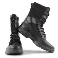 Bottes tactiques de randonnée pour hommes en gros, logo personnalisé, résistantes aux odeurs, absorbant la transpiration