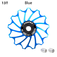 TOOPRE-Poulie de guide de roue en alliage d'aluminium pour vélo, dérailleur arrière, guide vtt, 11T, 13T, roulement en céramique