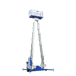 <span class=keywords><strong>Platform</strong></span> Kerja Hidrolik Portabel Mobile Tiang Tunggal 4-12m, Boomlift Teleskopik Tiang Tunggal, Pompa Mesin Gear - Product Image 1