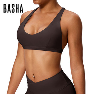 BASHAsports Soutiens-<span class=keywords><strong>gorge</strong></span> <span class=keywords><strong>de</strong></span> sport à faible résistance <span class=keywords><strong>avec</strong></span> coussinets <span class=keywords><strong>de</strong></span> poitrine, beau dos, gilets <span class=keywords><strong>de</strong></span> <span class=keywords><strong>tour</strong></span> <span class=keywords><strong>de</strong></span> <span class=keywords><strong>cou</strong></span>, hauts d'entraînement <span class=keywords><strong>de</strong></span> yoga et <span class=keywords><strong>de</strong></span> fitness, soutiens-<span class=keywords><strong>gorge</strong></span> - Product Image 4