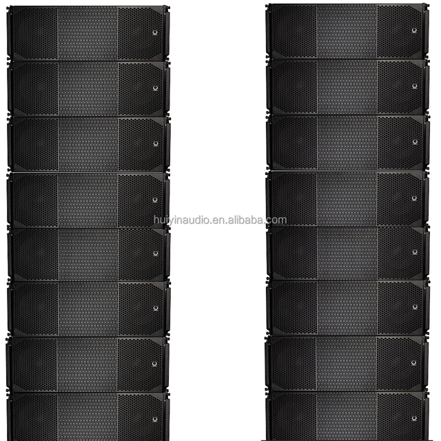 LA3212 Dual 12 Inch 3 Way Speakers Movable Huge Line Array Speakers Sound System Equipment for Performance Line Array Audio