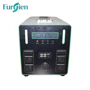 1500W 100Ah Lithium Ion All-in-One Home Battery Portable Power Station <b>Solar</b> Powered Pure Sine Wave MPPT Controller Type C FU-Pu - Product Image 6