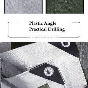 Bâches imperméables pour extérieur, 100% PE vierge, bâche de camion, rouleau de bâche poly pour couverture de voiture et camion - Product Image 4