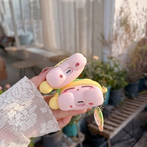 <span class=keywords><strong>Funda</strong></span> Protectora <span class=keywords><strong>de</strong></span> Silicona para Auriculares con Diseño <span class=keywords><strong>de</strong></span> <span class=keywords><strong>Kirby</strong></span> Durmiendo, Compatible con Pro3/Pro2 - Product Image 4