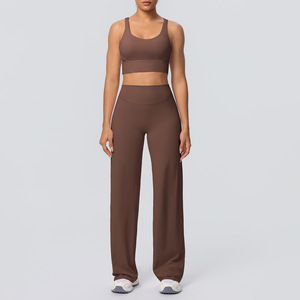 Vêtements <span class=keywords><strong>de</strong></span> <span class=keywords><strong>sport</strong></span> en gros <span class=keywords><strong>pour</strong></span> femmes, ensembles <span class=keywords><strong>de</strong></span> 2 pièces, leggings <span class=keywords><strong>de</strong></span> <span class=keywords><strong>sport</strong></span> taille haute, soutiens-gorge <span class=keywords><strong>de</strong></span> <span class=keywords><strong>sport</strong></span>, ensemble <span class=keywords><strong>de</strong></span> vêtements <span class=keywords><strong>de</strong></span> <span class=keywords><strong>sport</strong></span> - Product Image 2