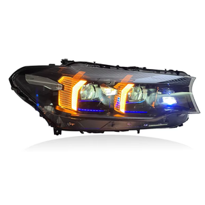 Faros LED para <span class=keywords><strong>BMW</strong></span> Serie 5 G30 G38 <span class=keywords><strong>2018</strong></span>-2020, Actualización Enchufar y Usar, Conjunto de Luces Delanteras 530i 540i M550i <span class=keywords><strong>520d</strong></span> - Product Image 1