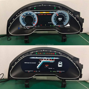 Tableau de bord numérique 12,3 pouces, cockpit virtuel, compteur de vitesse pour Audi Q7 2007-2015, écran LCD, odomètre - Product Image 6