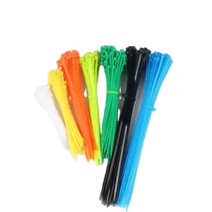 Alta Qualidade auto-bloqueio abraçadeiras de nylon 100 Pack de Preto Cable Ties - 300mm x 3.6mm-Envoltórios de Gravata