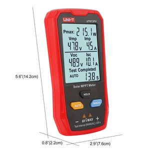 UNI-T UT673PV 800W Testeur MPPT Solaire Portable Automatique Détecteur de Pannes de Modules Photovoltaïques Multimètre Garantie 1 An - Product Image 4