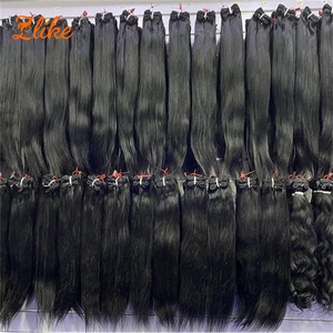 Campuchia Tóc Chưa Qua Chế Biến Cheveux Thô Ấn Độ Tóc Lớp Biểu Bì Phù Hợp Nguyên Việt Nam Ban Đầu Con Người Tóc Dệt Bó Yaki - Product Image 4