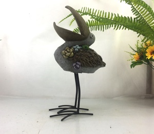 <span class=keywords><strong>Pot</strong></span> <span class=keywords><strong>de</strong></span> fleurs en résine en forme d'animal pour la décoration <span class=keywords><strong>de</strong></span> jardin, statue <span class=keywords><strong>de</strong></span> pellican <span class=keywords><strong>avec</strong></span> <span class=keywords><strong>pied</strong></span> en métal, <span class=keywords><strong>pot</strong></span> <span class=keywords><strong>de</strong></span> fleurs - Product Image 2