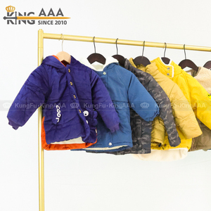 Vêtements pour enfants unisexes à manches longues, vêtements <span class=keywords><strong>d</strong></span>'hiver en velours doux pour bébés, vente en gros de vêtements usagés - Product Image 4