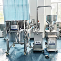 Machine de remplissage semi-automatique SPX pour savon liquide, liquide vaisselle, détergent liquide