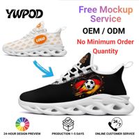 Chaussures de football en gros, impression à la demande, respirantes, OEM ODM, logo personnalisé FN003-26025035-6