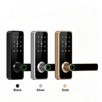Serrure de porte intelligente personnalisable OEM ODM Tuya TT Lock WiFi avec empreinte digitale, mot de passe, carte IC, entrée sans clé, serrure numérique pour la vente en gros B2B