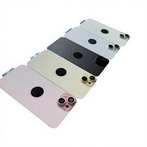 Carcasa Trasera para Teléfono Móvil iPhone 15 15 Plus con Anillo Magnético Integrado, Carcasa de Una Pieza de Repuesto Externo - Product Image 1