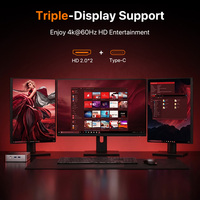 OEM Gaming Mini PC AMD Ryzen 5 4300U Radeon Graphics DDR4 SSD 4K Triple Display WiFi 6 Desktop Computer Mini Computer