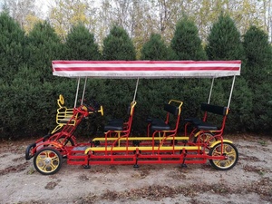 Vélo de tourisme tandem luxueux à <span class=keywords><strong>3</strong></span> rangées <span class=keywords><strong>pour</strong></span> 6 personnes à vendre - Product Image 5