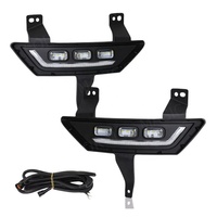 Pour GWM Great Wall POER 2019 2020 2021 2022 LED feux de jour DRL voiture antibrouillard jaune clignotant voiture accessoires
