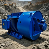 Moteur synchrone triphasé AC industriel à fréquence variable, à commande vectorielle, à économie d'énergie, haute efficacité, 3000W, IP55, 50-150Hz
