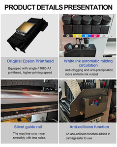 Chất lượng cao đa chức năng A4 UV Ray LED đèn 30cm phẳng máy in với xp600 đầu in tự động New UV Mực Epson máy in - Product Image 4