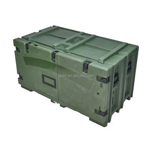 QBT-HKX Valise de transport rotomoulée antichoc à fermeture pliante, de qualité <span class=keywords><strong>militaire</strong></span>, pour outils et équipements - Product Image 6