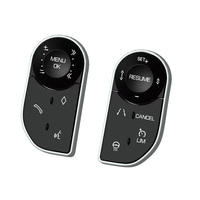 Bouton tactile SWC pour Land Rover Range Rover Sport L494 Vogue L405 Discovery 5 LR5, touches de commande au volant, noir