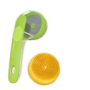 <b>Pet</b> bath <b>brush</b>, dog bath <b>brush</b>, long-handled bath <b>brush</b>, <b>pet</b> cleaning supplies, massage comb, cat and dog supplies, <b>pet</b> <b>brush</b> - Product Image 5