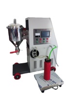 Machine de serrage et de desserrage de vannes d'extincteurs à CO2 avec couple réglable, construction en acier et laiton