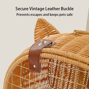 Langlebige, Niedliche, Kleine, Tragbare, Trendige Haustier-Transportbox für Katzen mit Rädern - Product Image 2