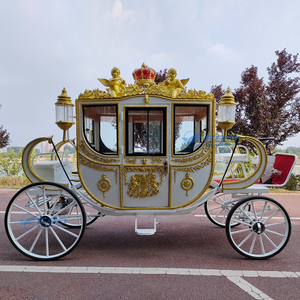 Chariot Électrique Royal d'Extérieur Personnalisé à Prix de Gros, Chariot Utilitaire Électrique Sans Chevaux, Vente Chaude - Product Image 2