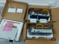 Diskon besar solusi C320 DC OLT GPON FTTH Mini dengan 8/16 port 1G 10G papan Uplink GTGO GTGH GPON OLT