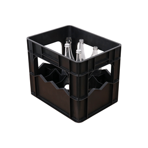 Caisses en plastique, <span class=keywords><strong>caisse</strong></span> à bière en plastique pour bouteilles <span class=keywords><strong>de</strong></span> <span class=keywords><strong>vin</strong></span>/eau/jus/lait, boîte personnalisable en couleur et logo, 12 bouteilles <span class=keywords><strong>de</strong></span> bière - Product Image 6