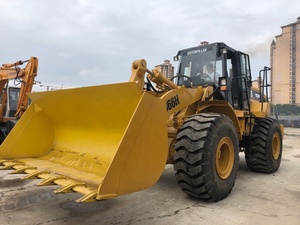 Chargeuse sur pneus CAT 966H d'occasion de haute qualité, 23 tonnes, chargeuses d'occasion CAT 966C 966H 966G 966F en stock à vendre à Shanghai - Product Image 3